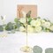5 Gold 5" Metal Table Number Sign Holder Stands Butterfly PLACE CARD Clips Party